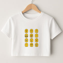 Characters - Bricks Crop Top