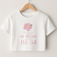 There's Just No Telling  Crop Top