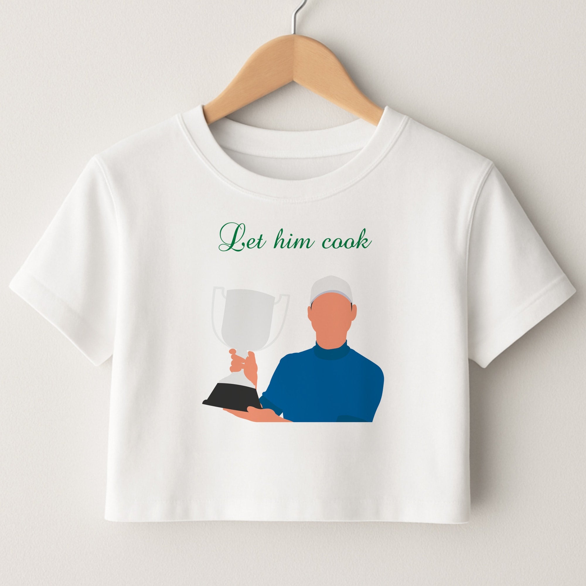 Let Him Cook Crop Top