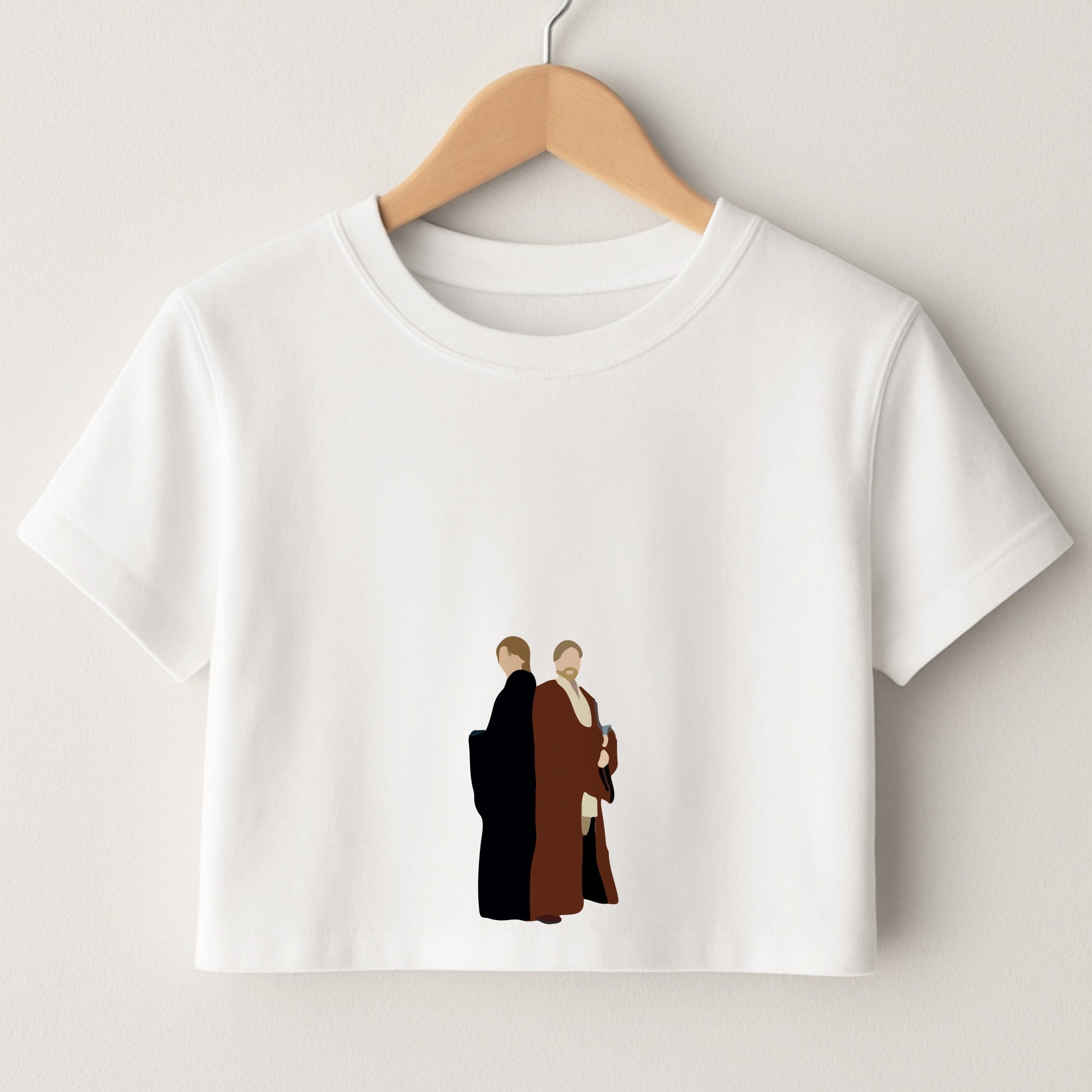 Skywalker and Kenobi Crop Top