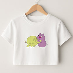 Tree Trunks Crop Top