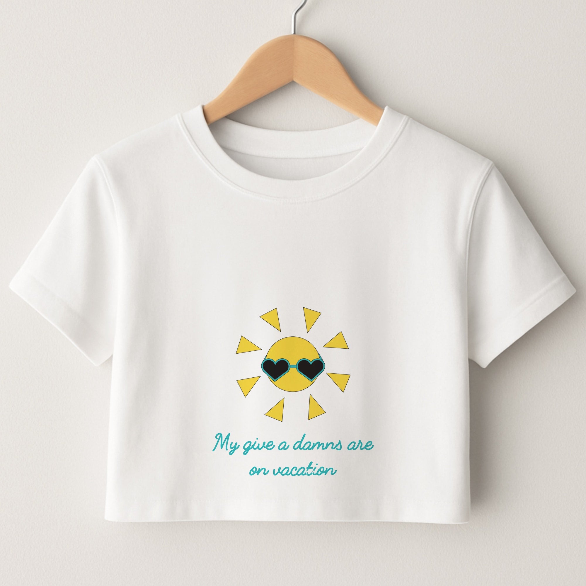 My Give A Damns Crop Top