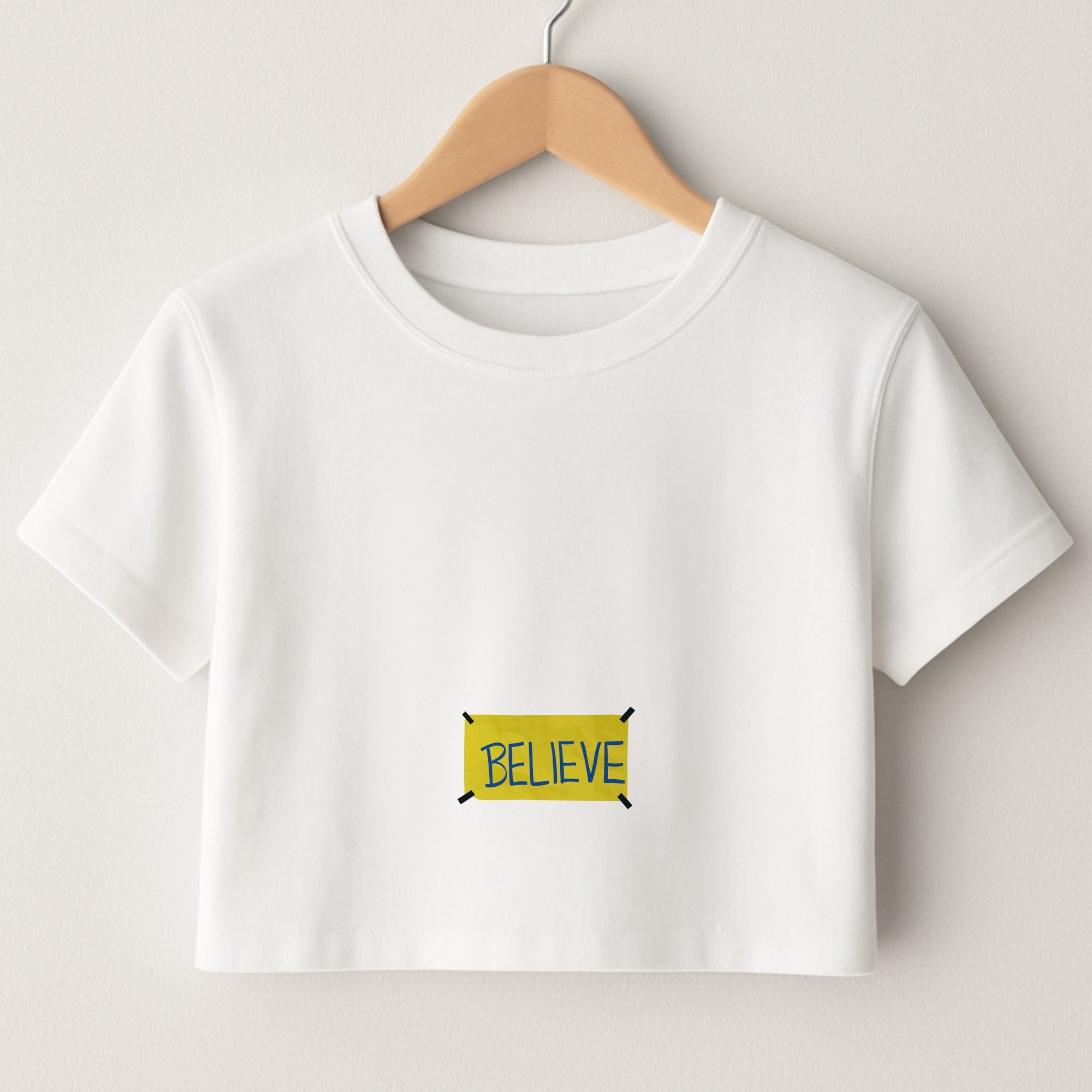 Believe Crop Top