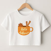 Hello Autumn Crop Top