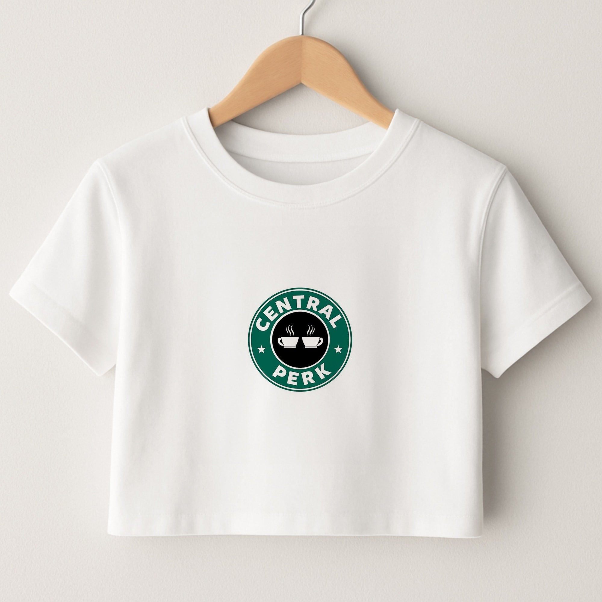 Central Perk - Coffee Logo Crop Top