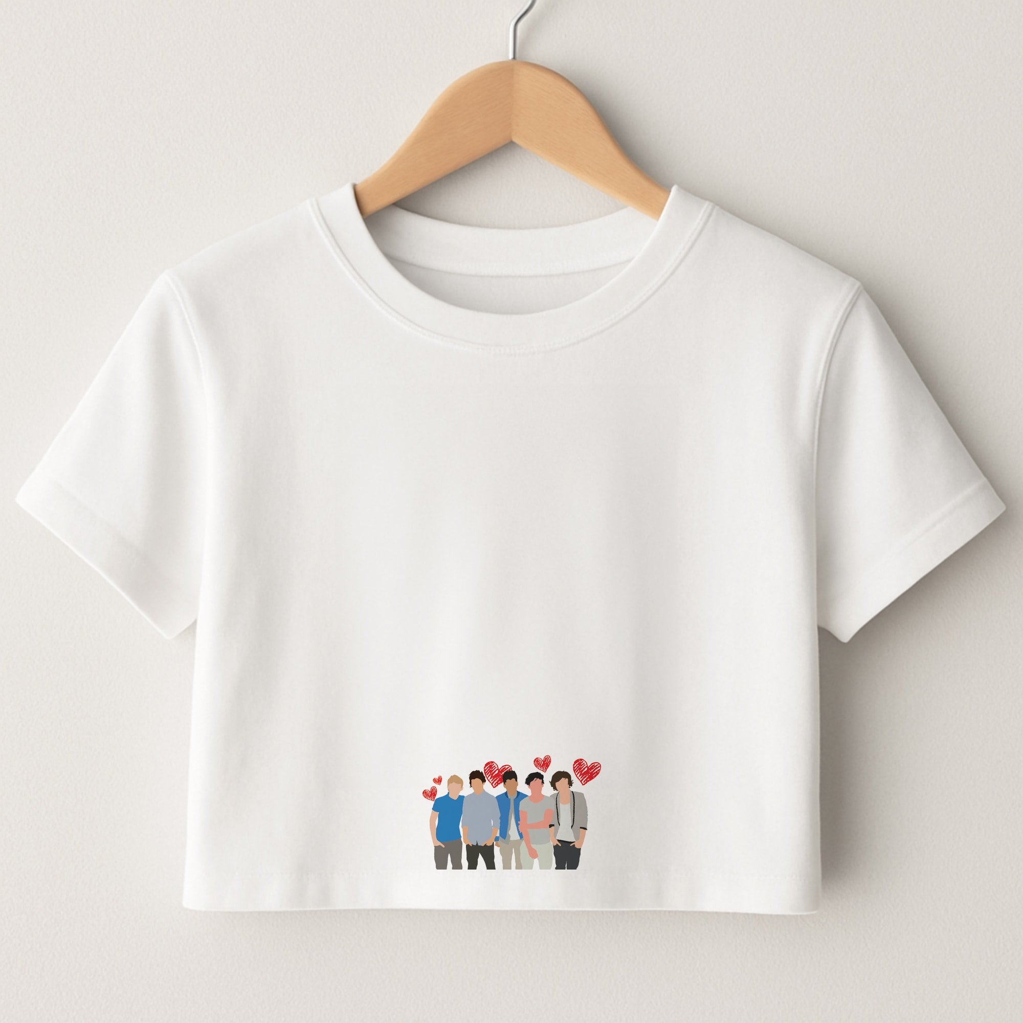 Love Band Crop Top