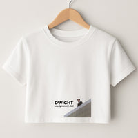 Dwight, You Ignorant Slut Crop Top