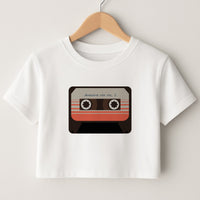Awesome Mix Vol 2 - GOTG Crop Top