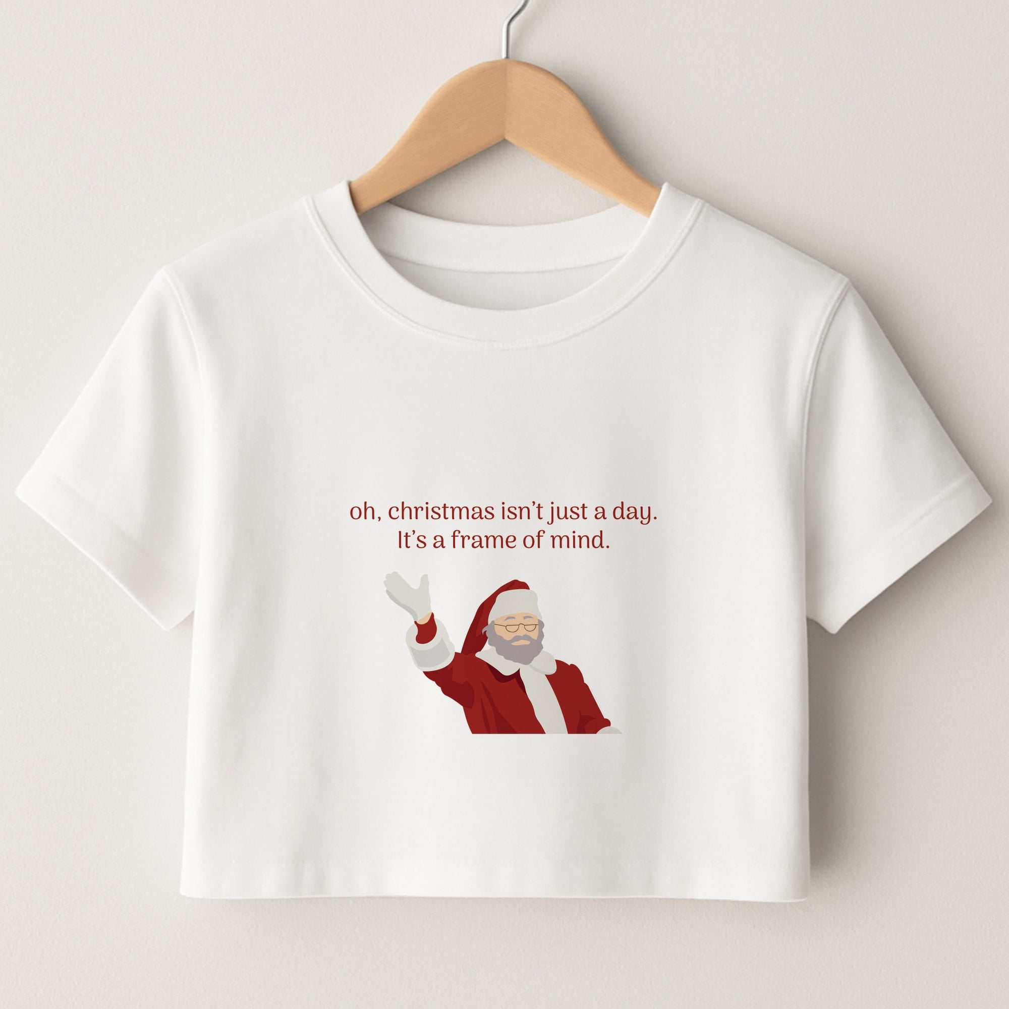 Christmas Isn't Just A Day - Christmas Crop Top