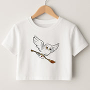 Messenger Owl Hedwig Crop Top 1