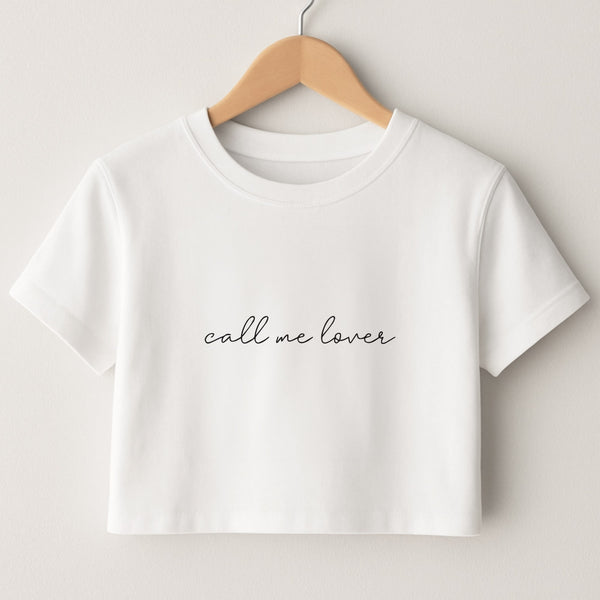 Call Me Lover - Sam Fender Crop Top
