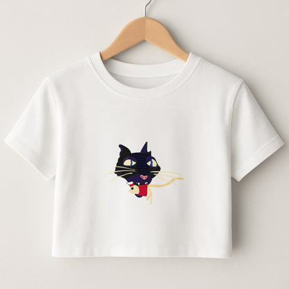 Mouse Eating Crop Top