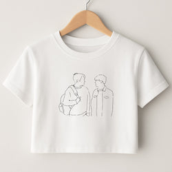 Outline - Heartstopper Crop Top