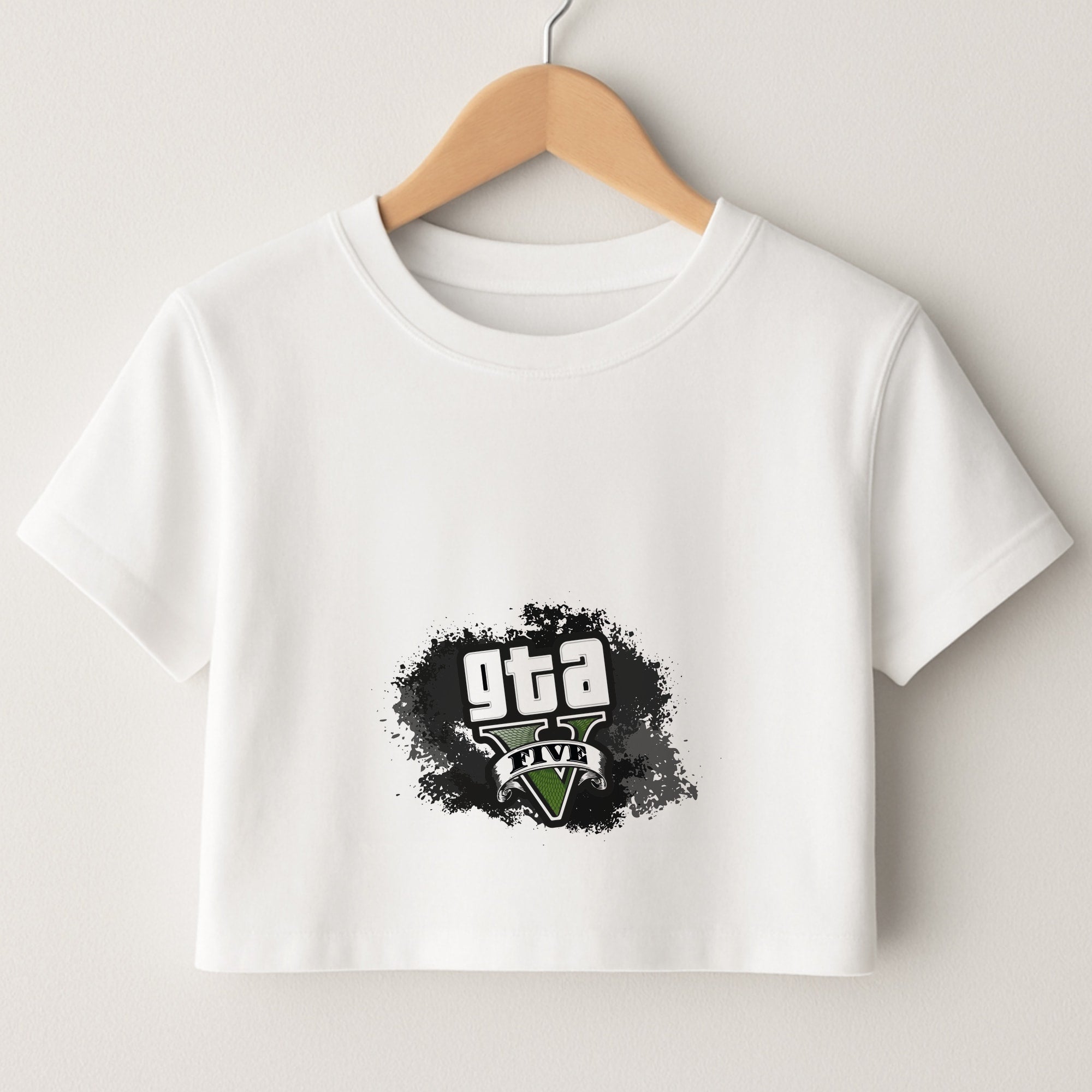 Five - Video Game Crop Top
