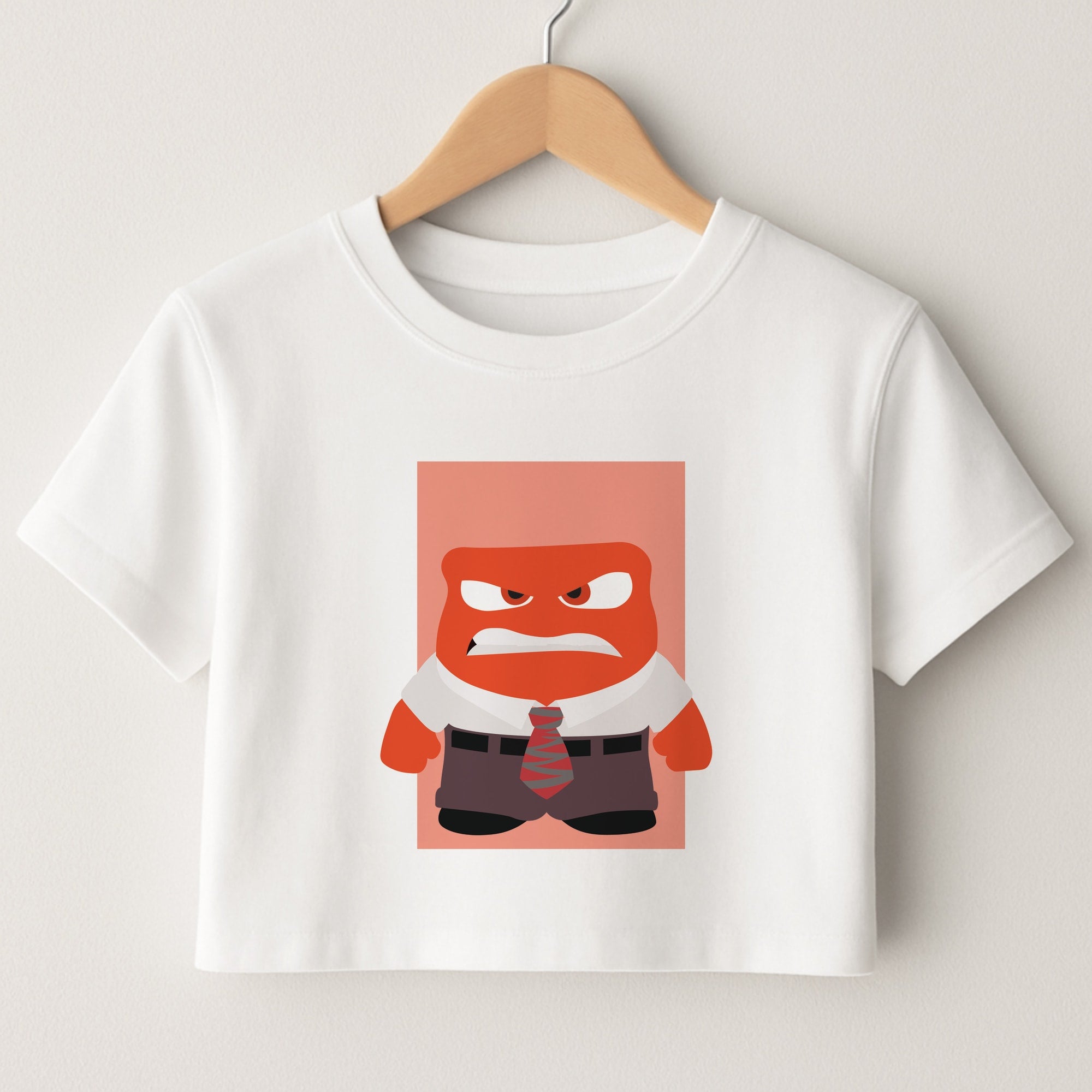 Anger - Inside Out Crop Top