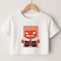 Anger - Inside Out Crop Top