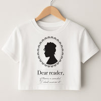 Dear Reader Crop Top