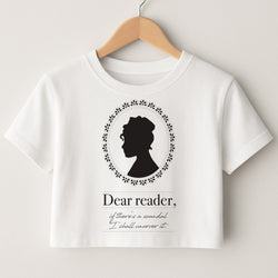 Dear Reader Crop Top