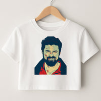 Billy Butcher Face Crop Top