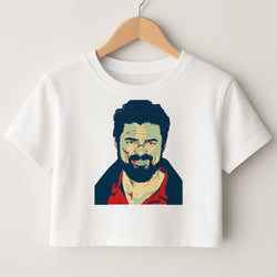 Billy Butcher Face Crop Top