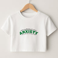 You're Overthinking It Crop Top