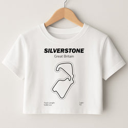 Silverstone Circuit Crop Top