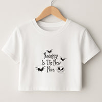 Naughty Is The New Nice Crop Top