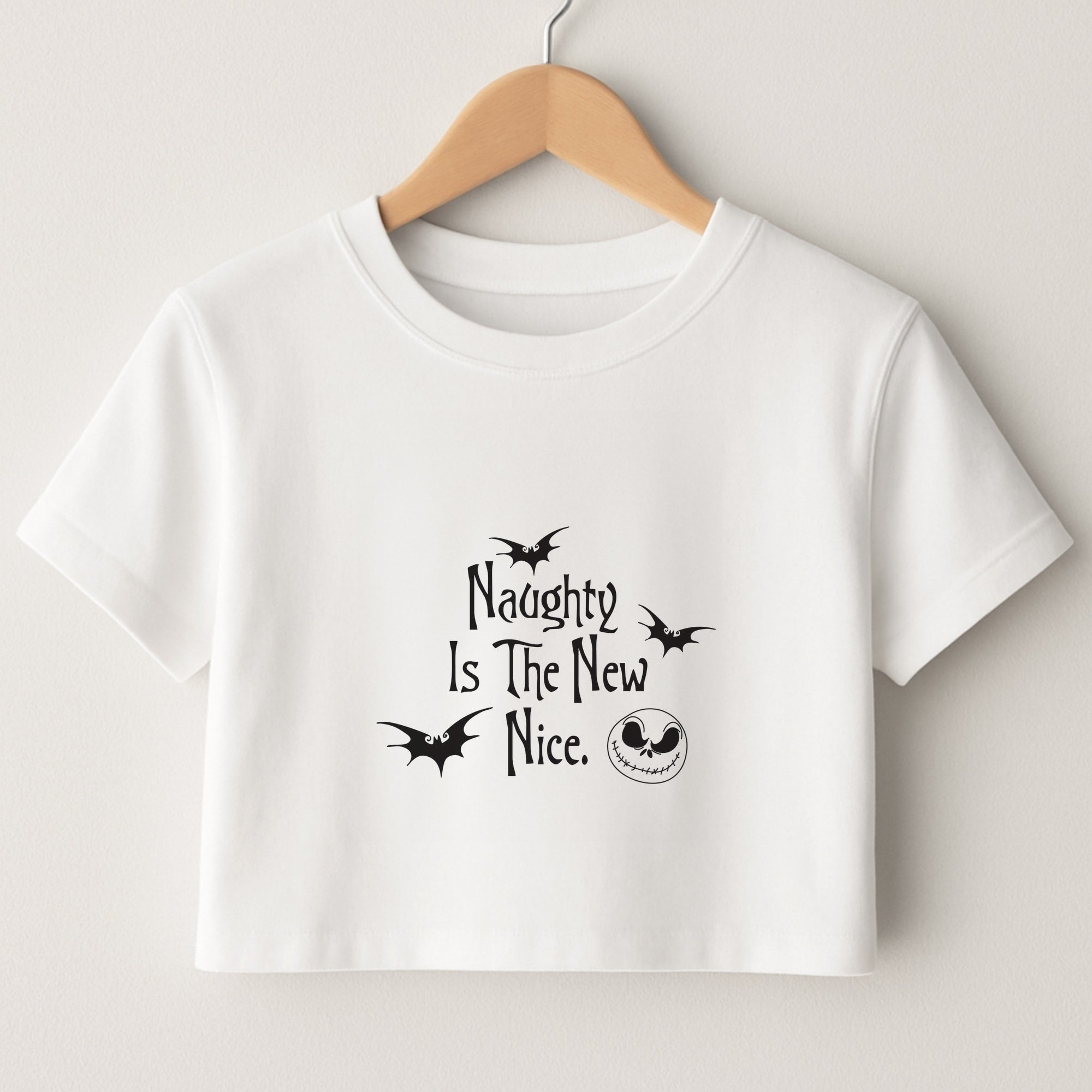 Naughty Is The New Nice Crop Top