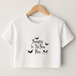 Naughty Is The New Nice Crop Top