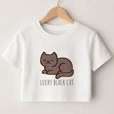 Cats Crop Tops