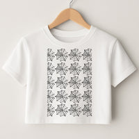 Cobwebs - Halloween Crop Top