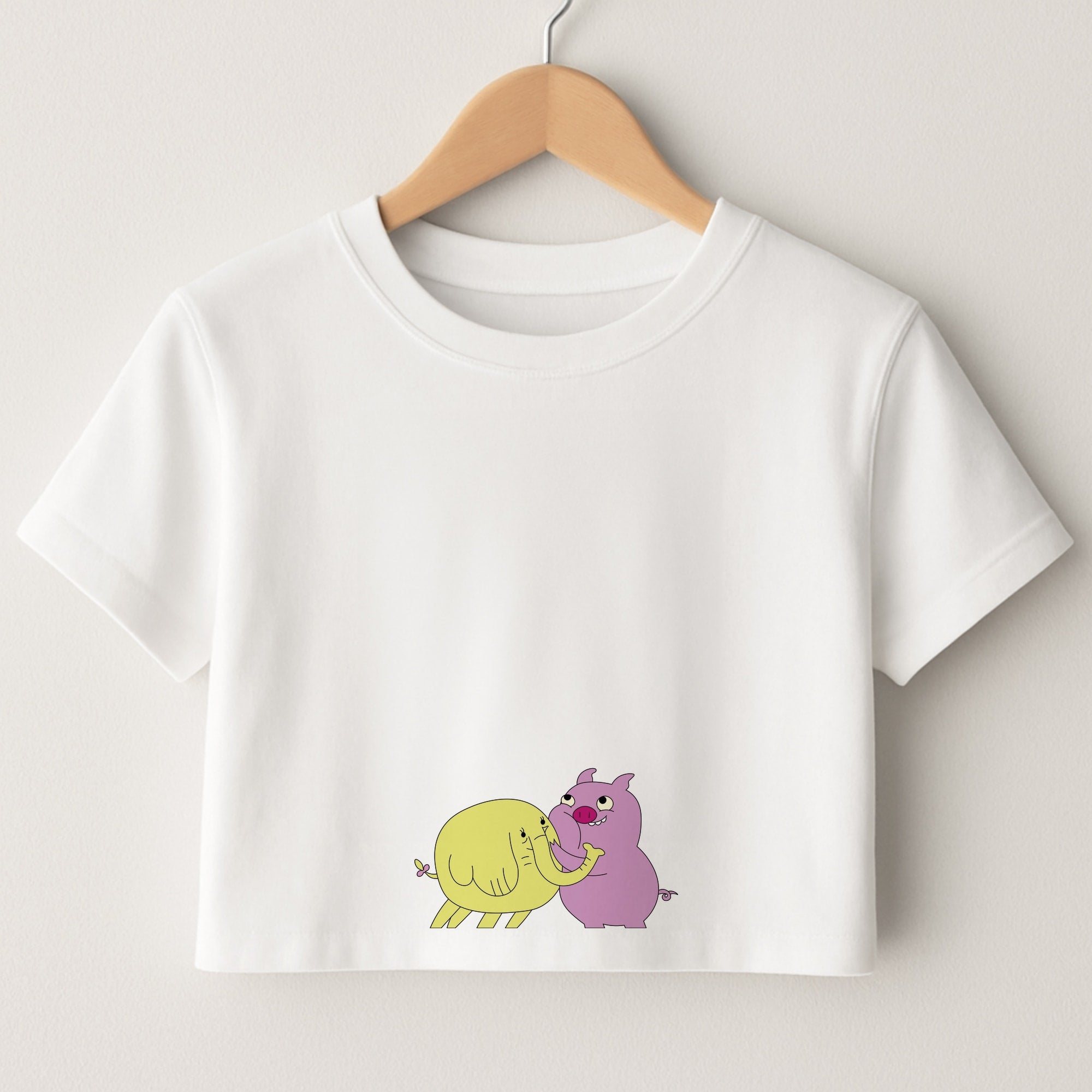 Tree Trunks Crop Top