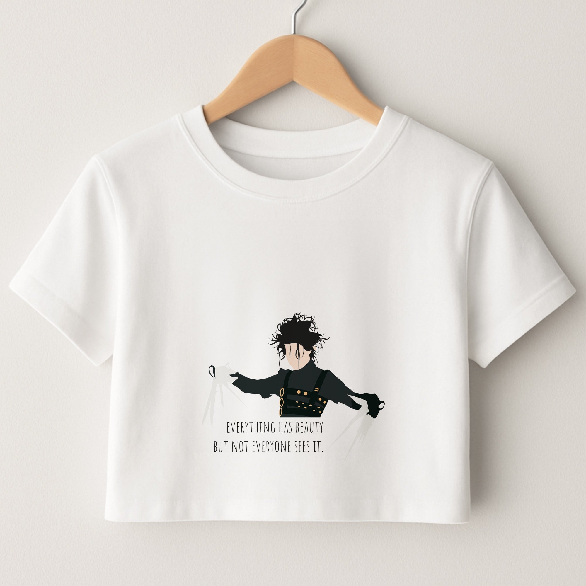 Everything Has Beauty - Scissorhands Crop Top