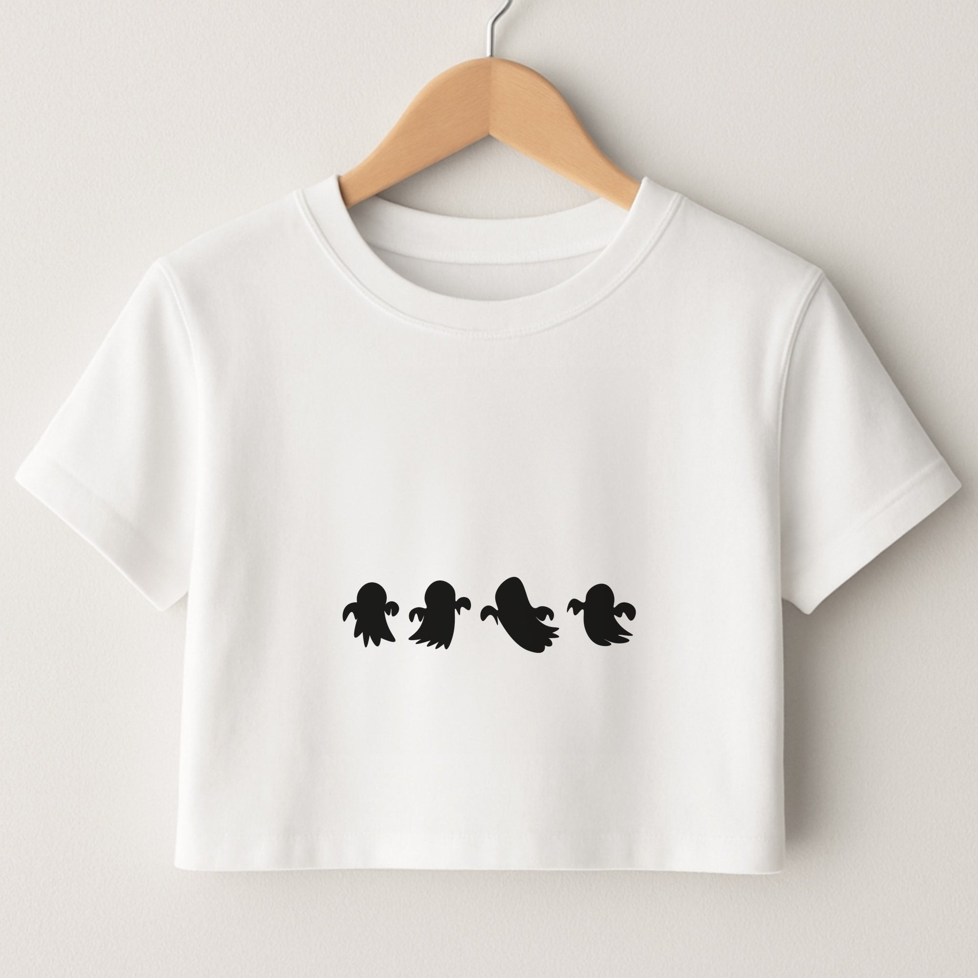 Halloween Pattern 8 Crop Top
