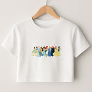 Fairytale Princesses Cast Crop Top 1