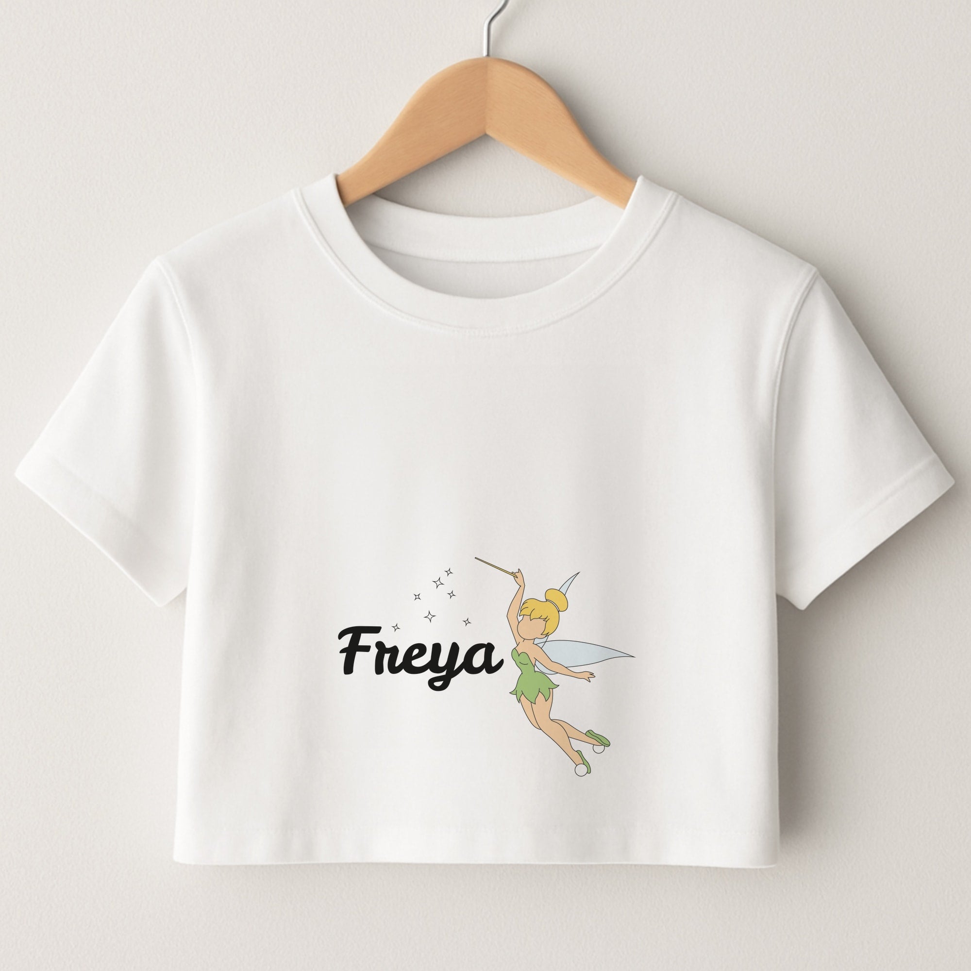 Tinkerbell - Personalised Fairytale Crop Top