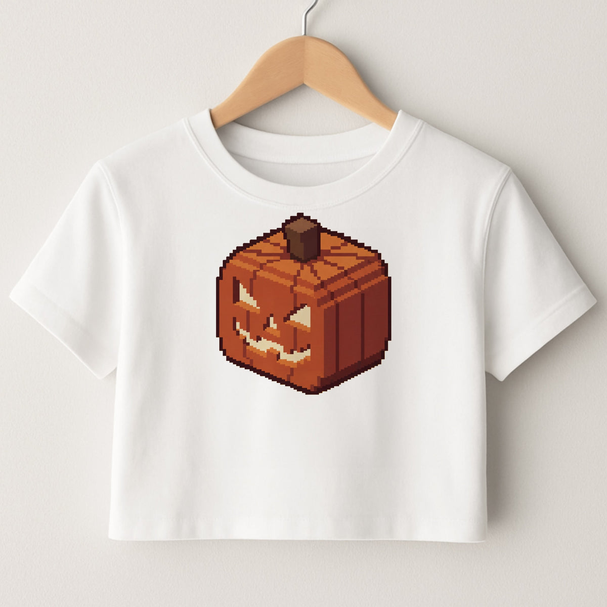 Mining Pumpkin Crop Top