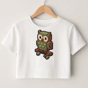 Mining Owl Crop Top 1
