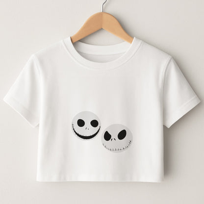 Skellington Heads - TNBC Crop Top