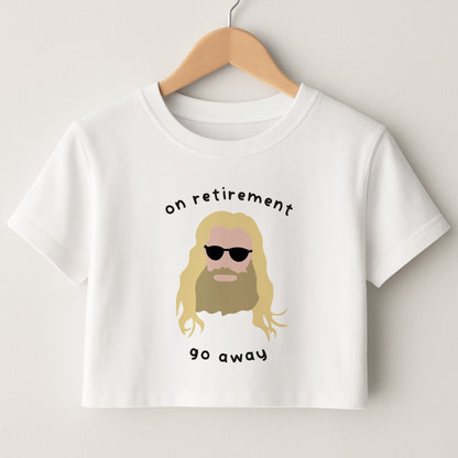On Retirement Crop Top