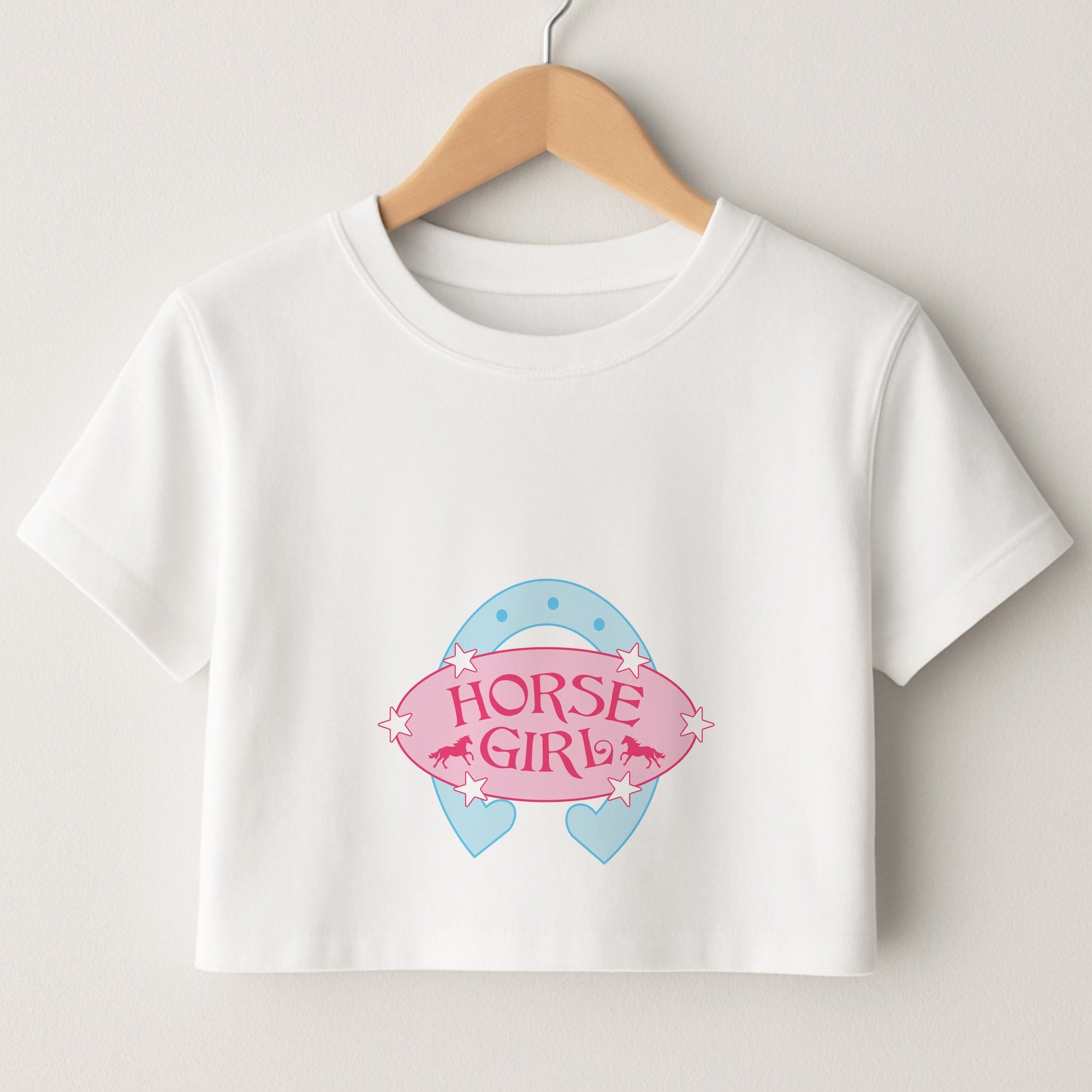 Horse Girl - Horses Crop Top