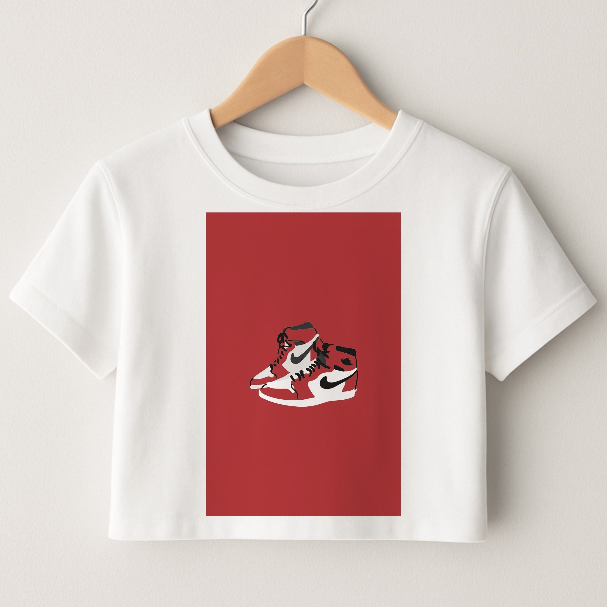 Jordans - Basketball Crop Top