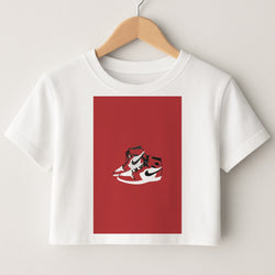 Jordans - Basketball Crop Top