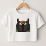 Jurassic Park Crop Tops