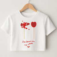 I've Loved Him My Whole Life Crop Top