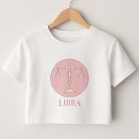 Libra - Tarot Cards Crop Top