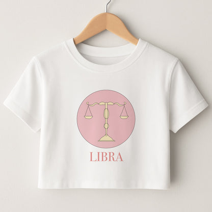 Libra - Tarot Cards Crop Top
