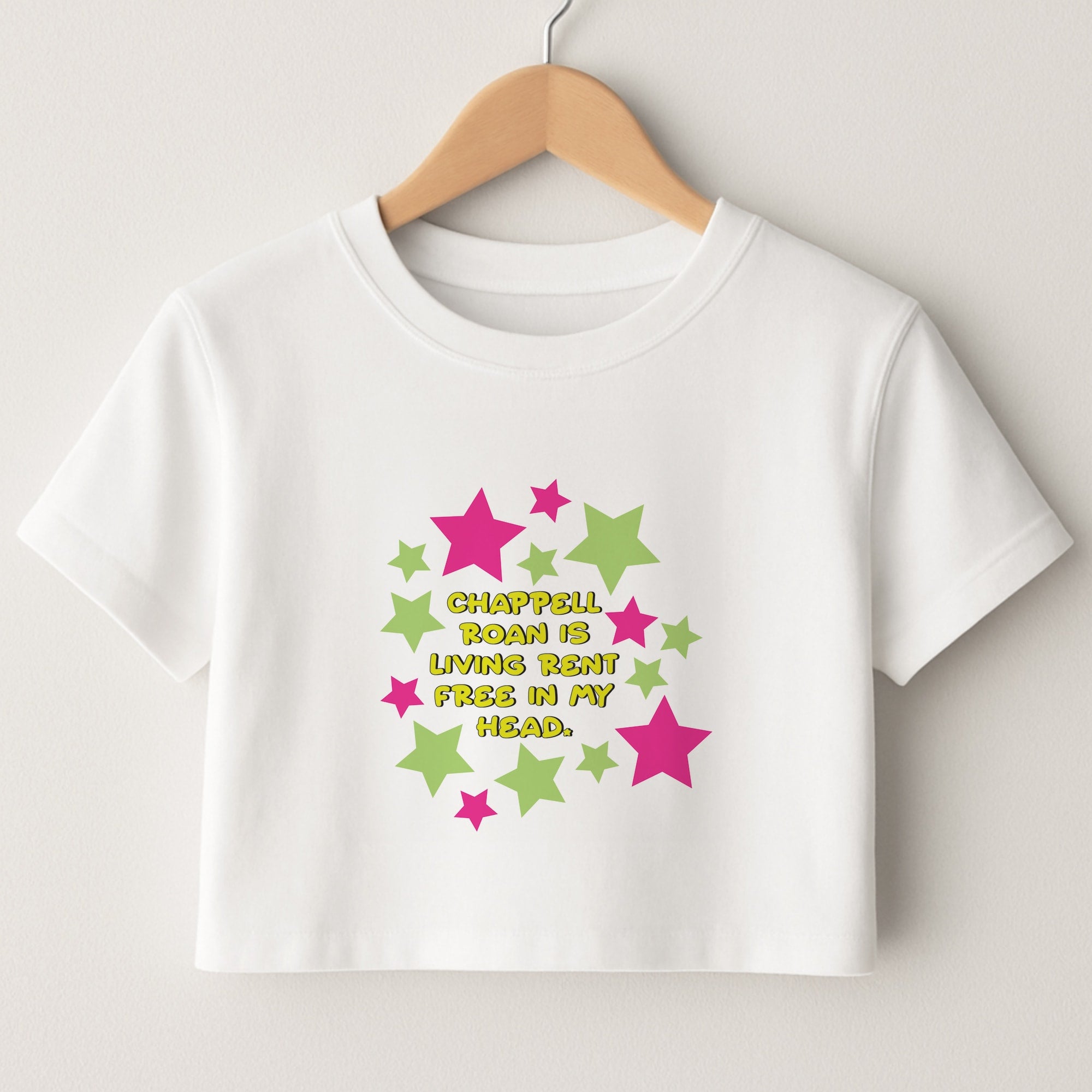 Chappell Rent Free In My Head Crop Top
