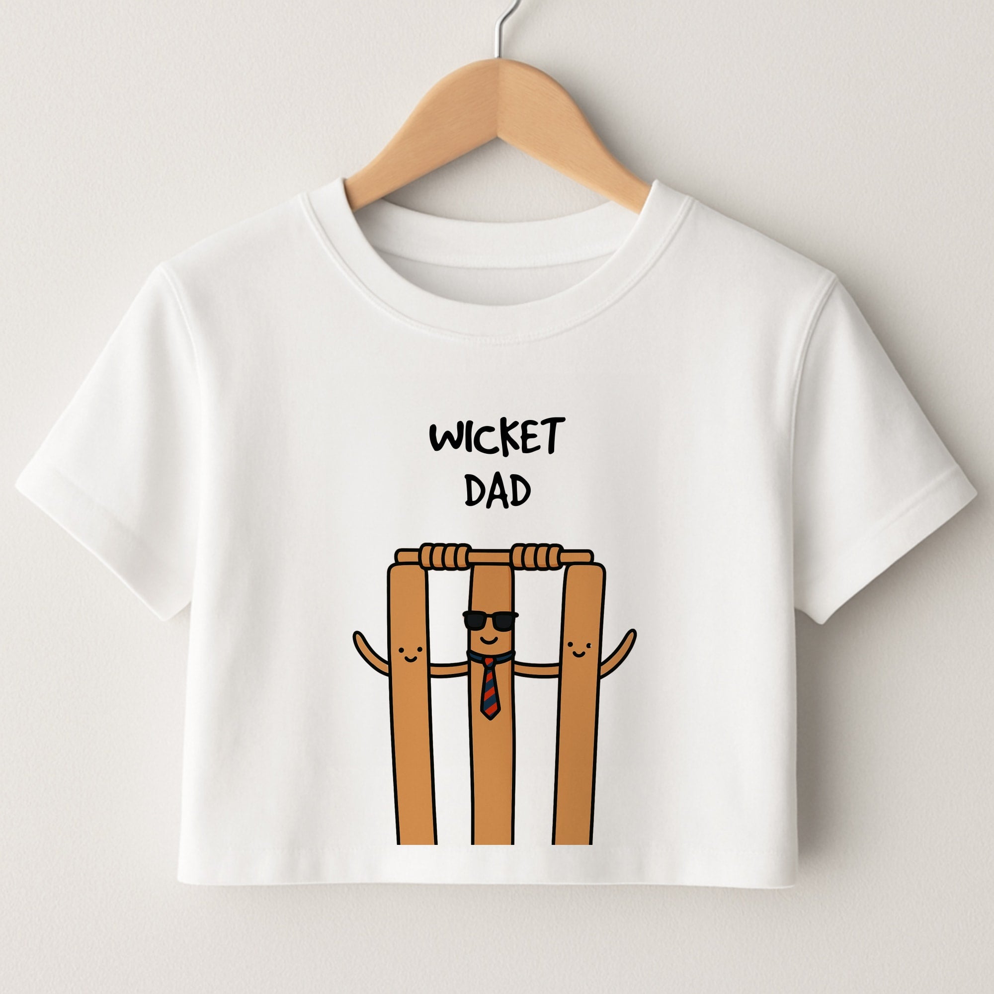 Wicket Dad - Father's Day Crop Top