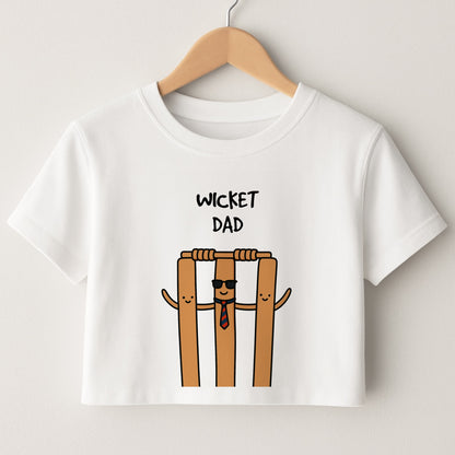 Wicket Dad - Father's Day Crop Top